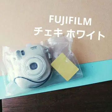 가챠 후지필름 폴라로이드 화이트 미니어처 카메라 레트로 헤이세이 화이트
