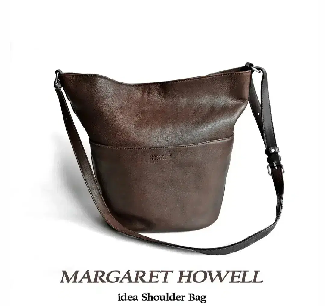Margaret Howell Leather Shoulder Bag & Crossbody Bag