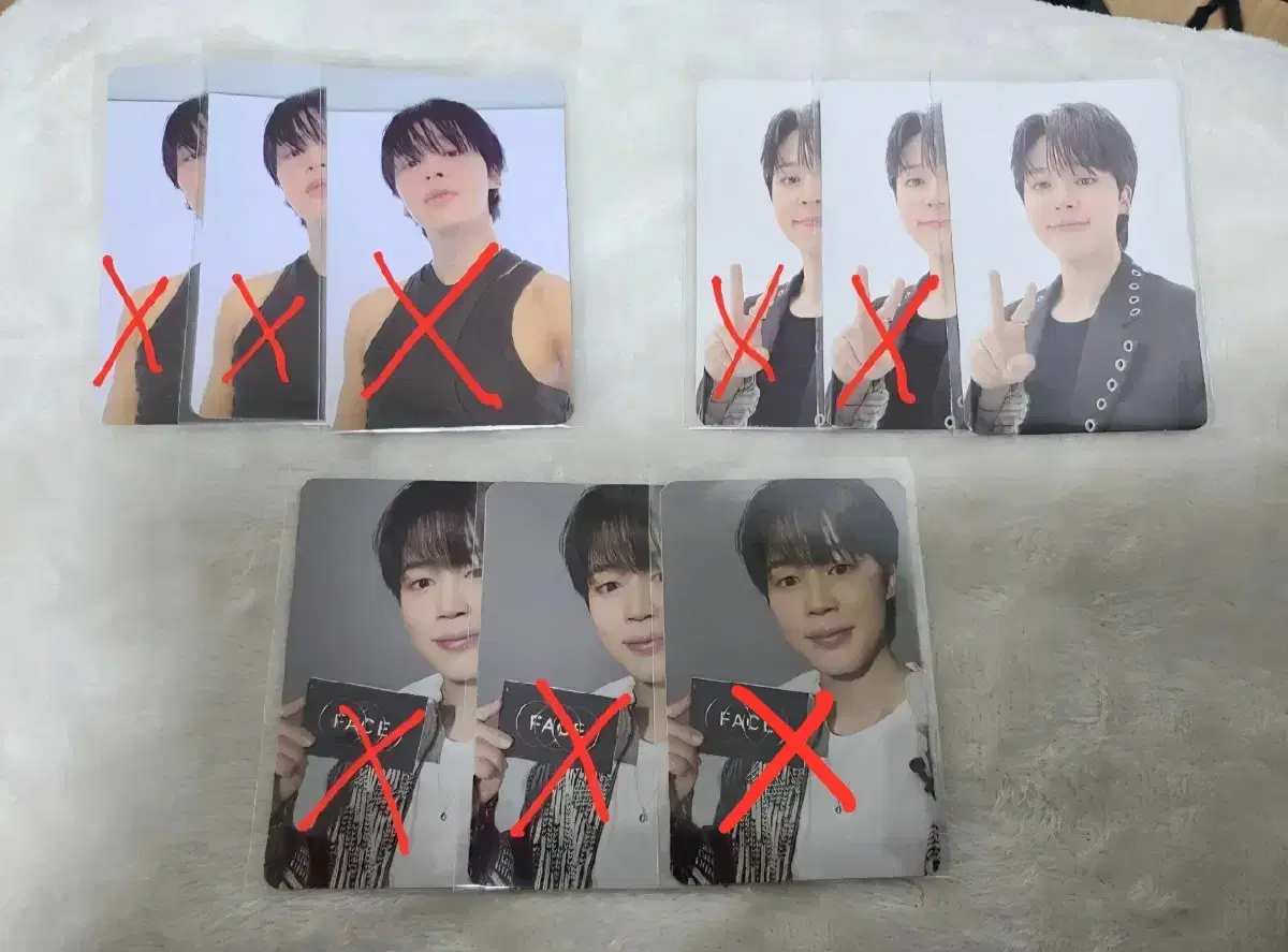 지민 페이스 M2U 럭드 포카