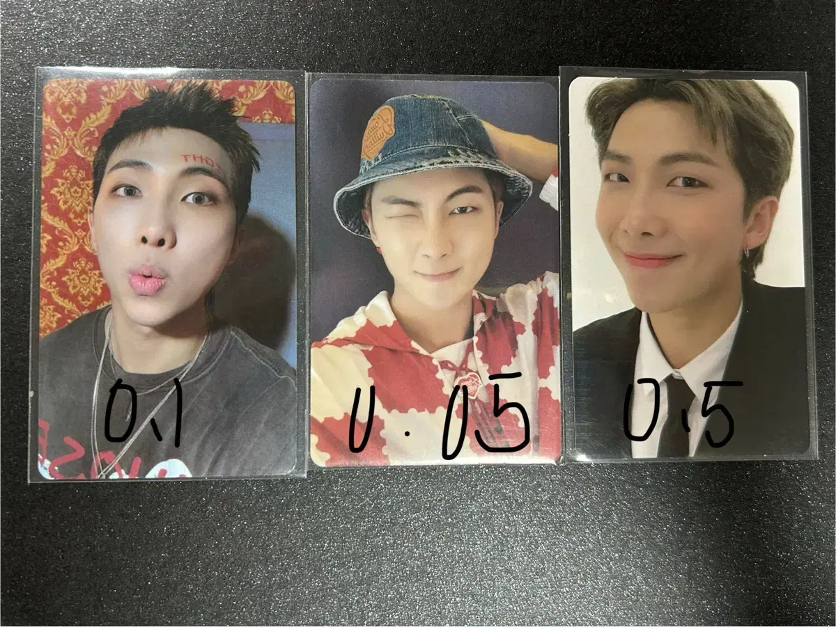 방탄소년단 Rm 남준 포카