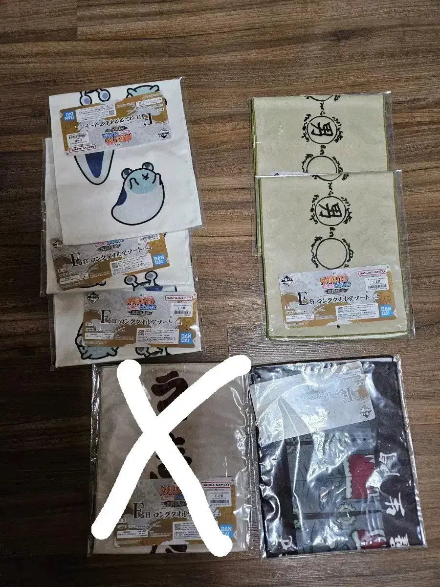 나루토 제일복권  타올 (미개봉)