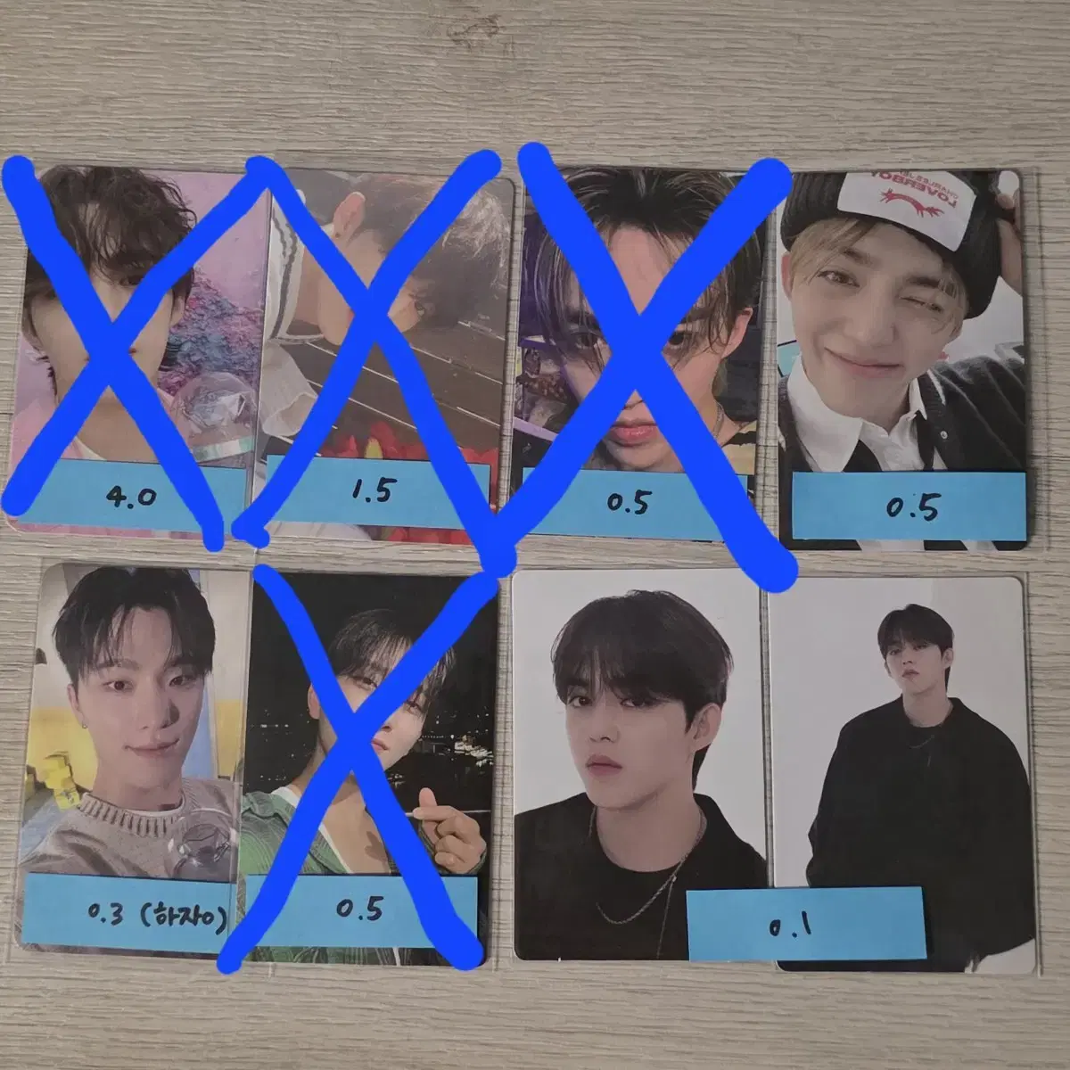 세븐틴 svt 에스쿱스 포토카드 포카