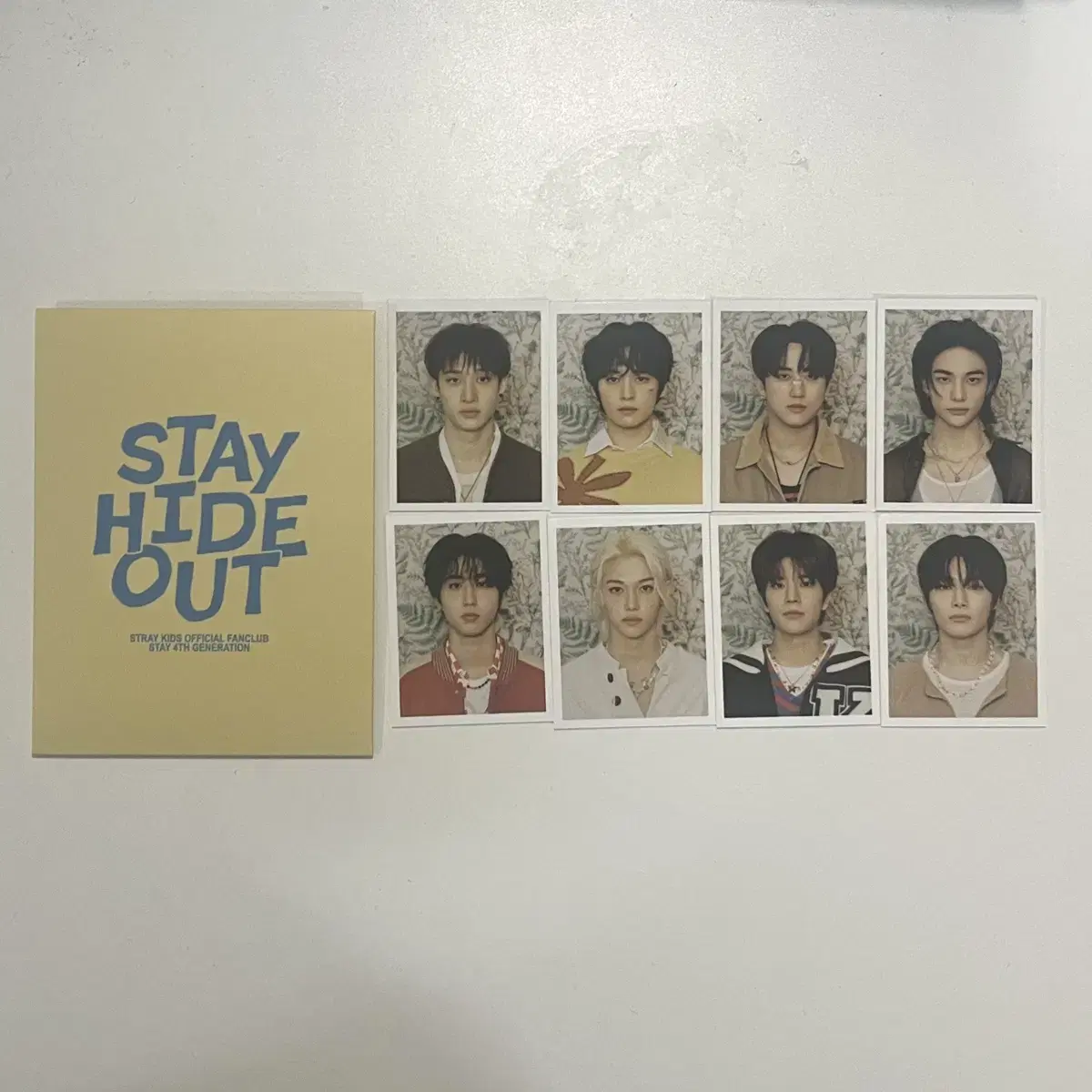 스트레이키즈 스키즈 스테이 4기 증사 세트 양도