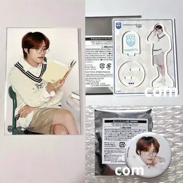 봄규 TXT 카페 카페 아크릴 스탠드 캔뱃지 엽서 새상품