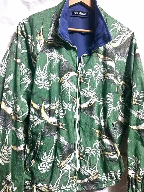 Rare Item America Vintage Nautica Reversible Yacht Jumper Loose Fit L110-115
