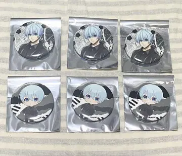 블루 록 AnimeJapan 중외광업 캔뱃지 빙직양 6점
