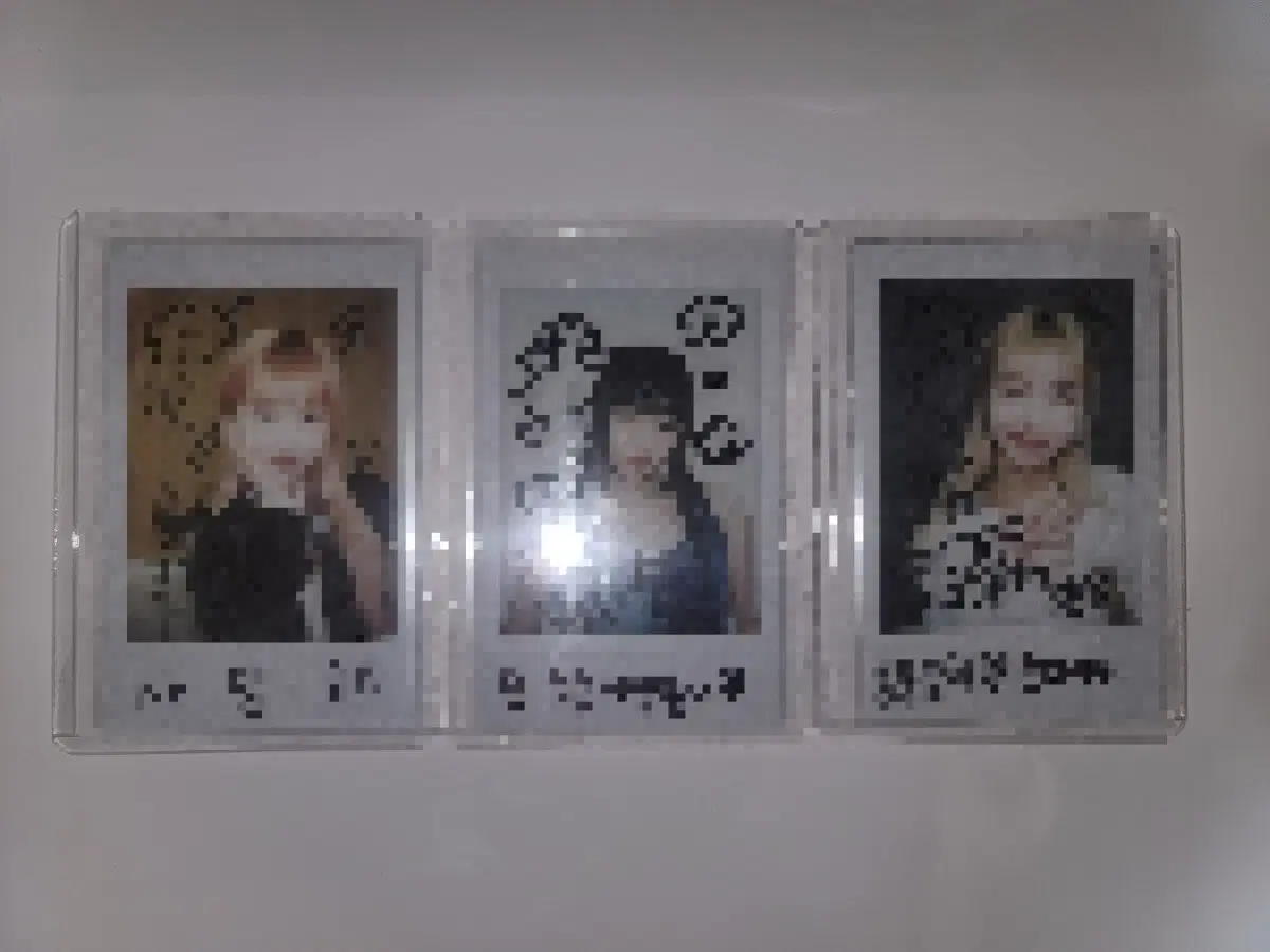 tri.be soeun Bang Soeun signed pola, 3 sheets bulk