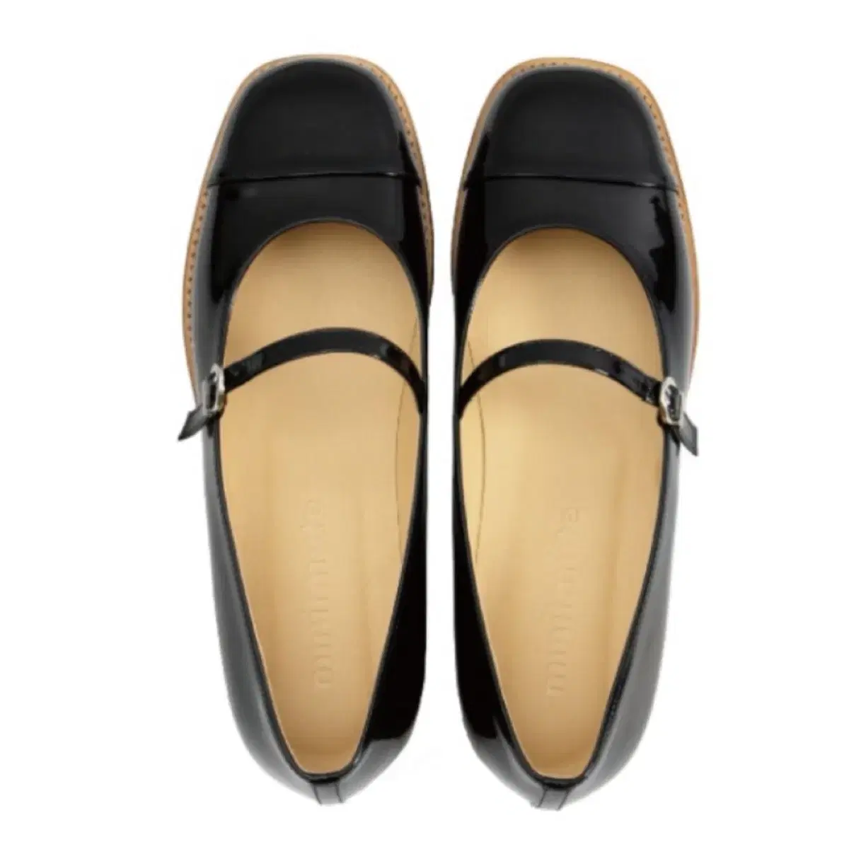 minitmute 미닛뮤트 bow shoes bell black 235