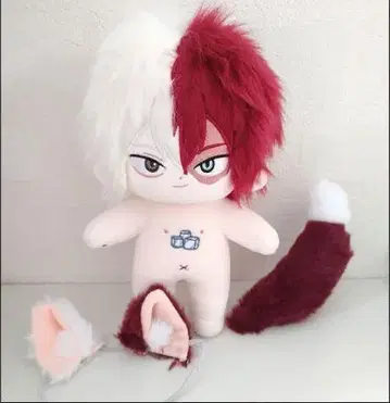 나의 히어로 아카데미아 토도로키 쇼토 옷 갈아입기 봉제 인형 20cm