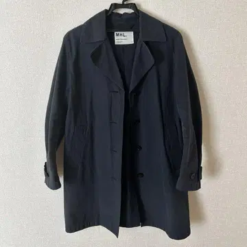 MHL. 네이비 스프링 코트