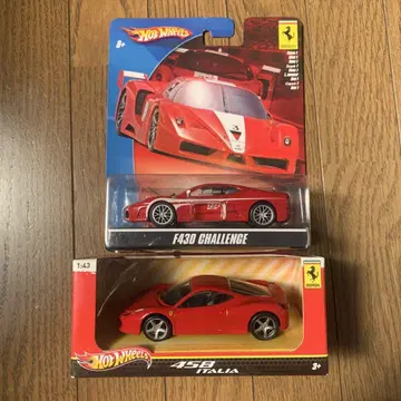 핫휠 F430 챌린지 & 458 이탈리아 2대