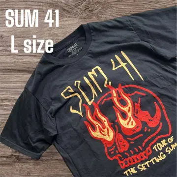 SUM 41 밴딩 티셔츠 L사이즈