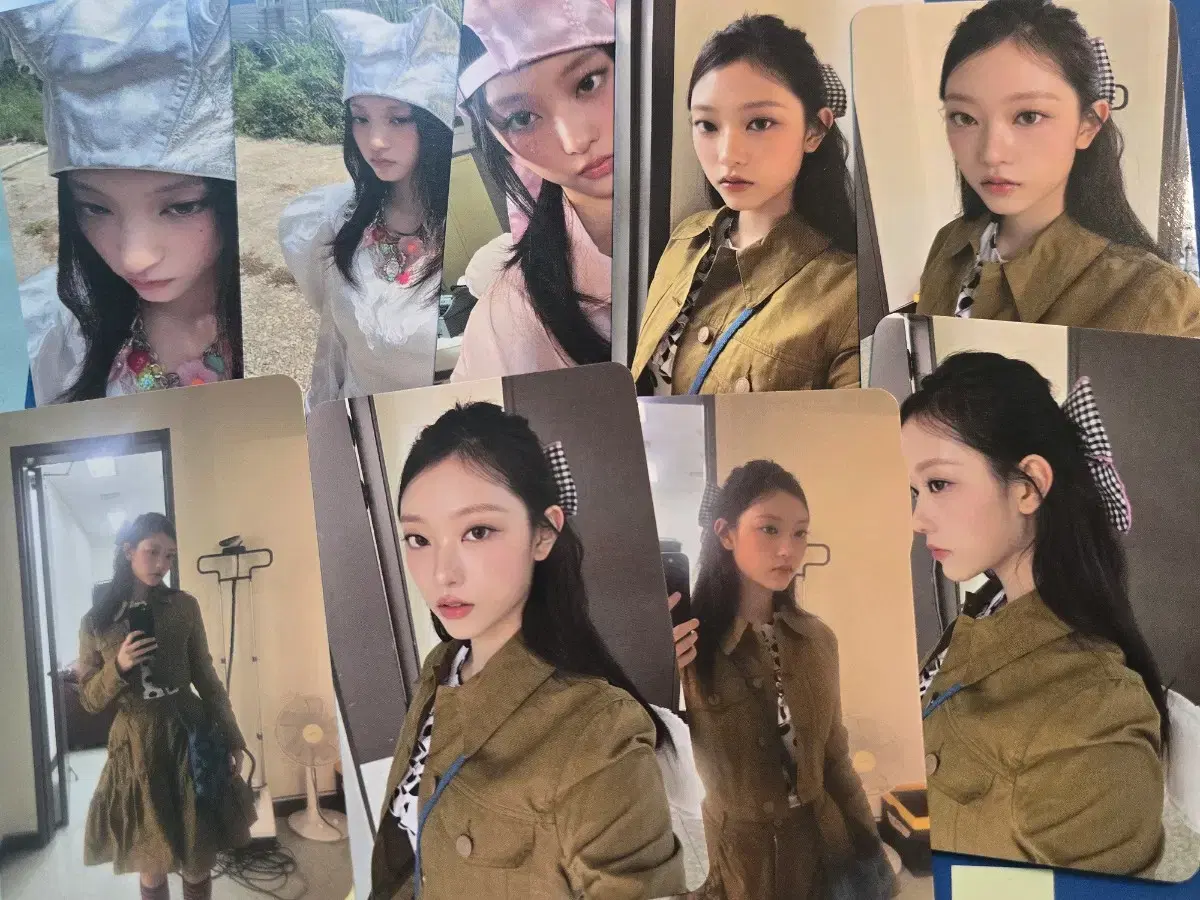 뉴진스 해린 시그 포카 판매 하니 다니엘 민지 혜인