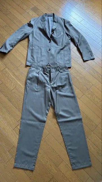 그린 라벨 카키 셋업 자켓 L, 팬츠 XL