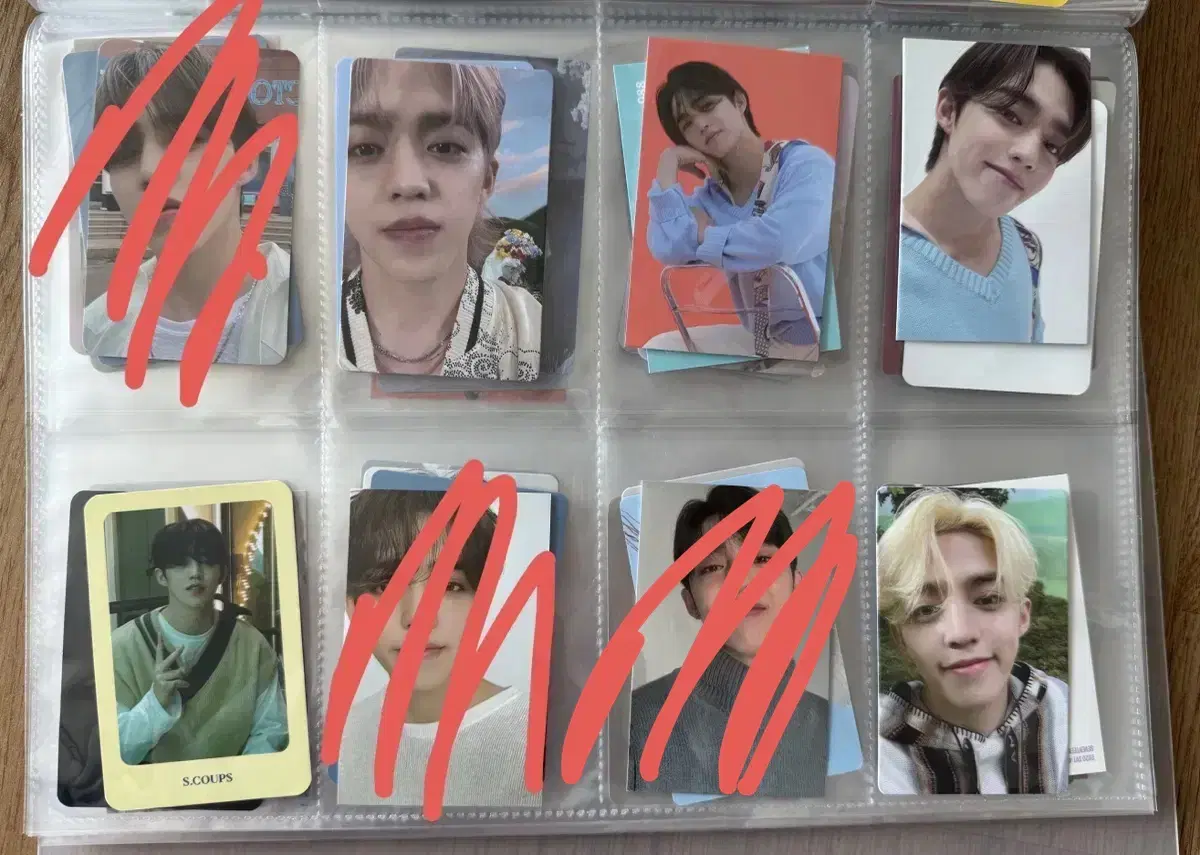 세븐틴 에스쿱스 포카 판매