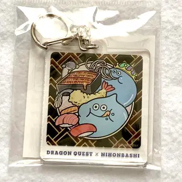 드래곤 퀘스트 니혼바시 한정판 아크릴 키링 음식 드래곤 퀘스트