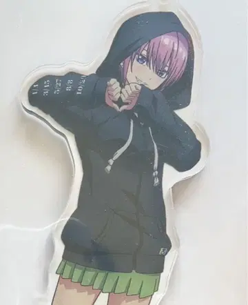 5등분의 신부 나카노 이치카 돈키 돈키호테 후드티 초기 레어