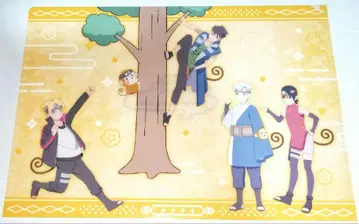 나루토 볼트 샐러드 미츠키 카와키 클리어 파일 산리오