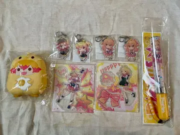 P 마루님. 정리 아크릴 스탠드 응원봉 아크링 키링 실리콘 파우치