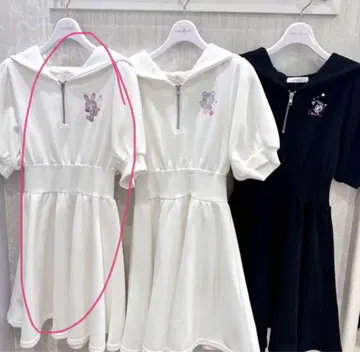 에블린 에블린 메조피아노 베리에 원피스 화이트 프리 사이즈