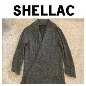 SHELLAC 셀락 남성용 가디건 차콜 그레이