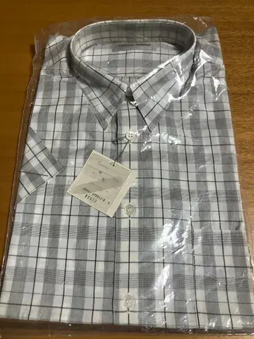 메4754 새상품 히로코 옴므 남성용 반팔 셔츠 M 정가 8,800엔