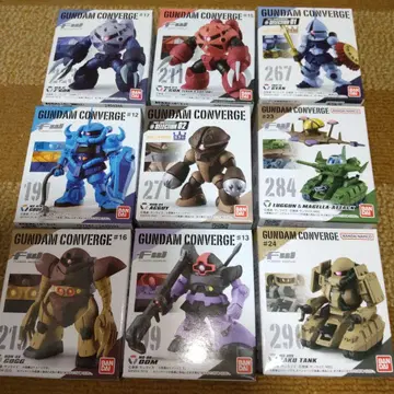 건담 컨버전스 지온계 9체 세트