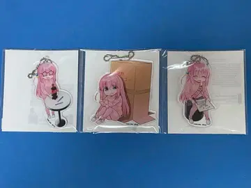 봇치더록! 애니메이트 한정판 혜택 아크릴 키링 3종 세트