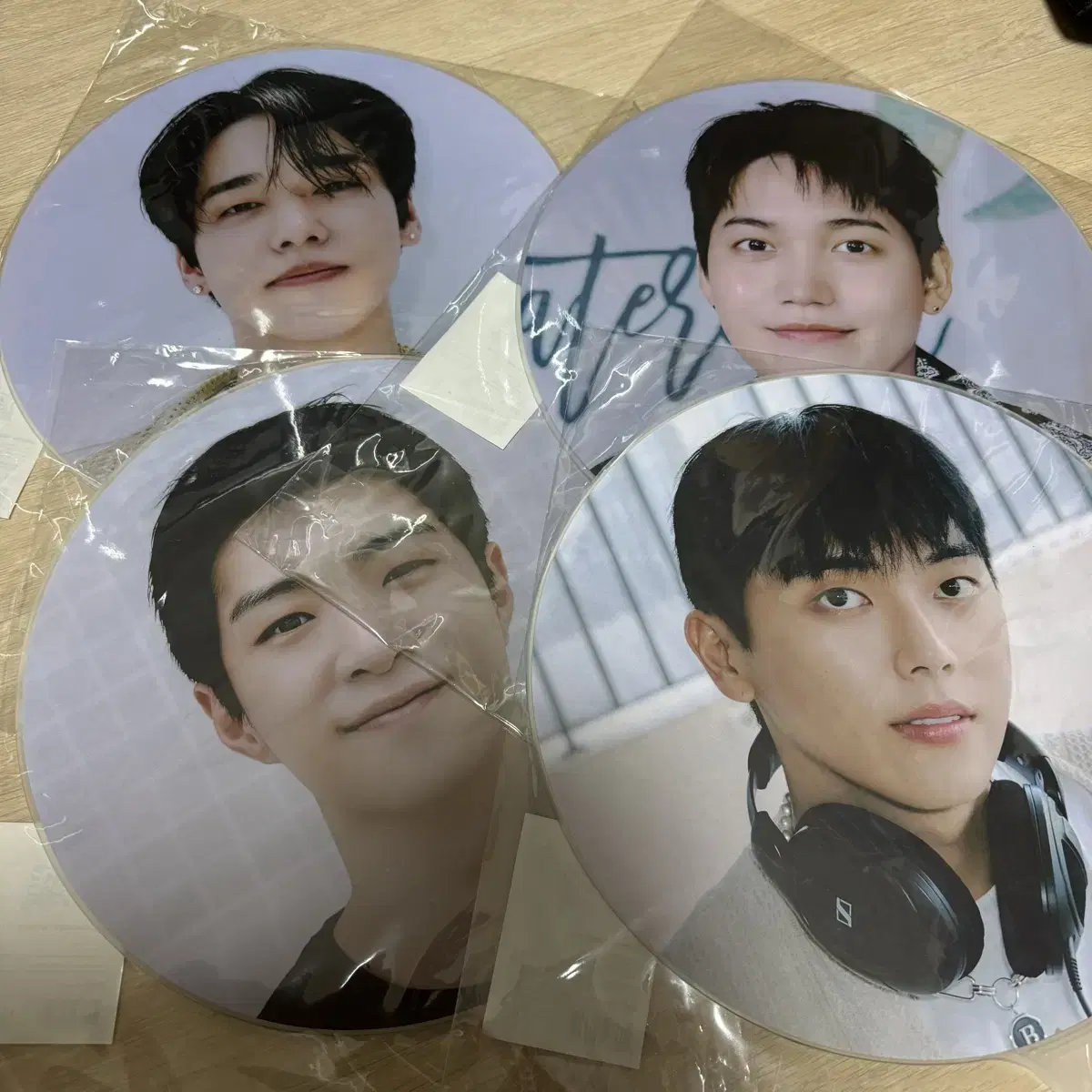 온앤오프 이미지피켓 공식 우치와 be here now 팬미팅 굿즈 MD