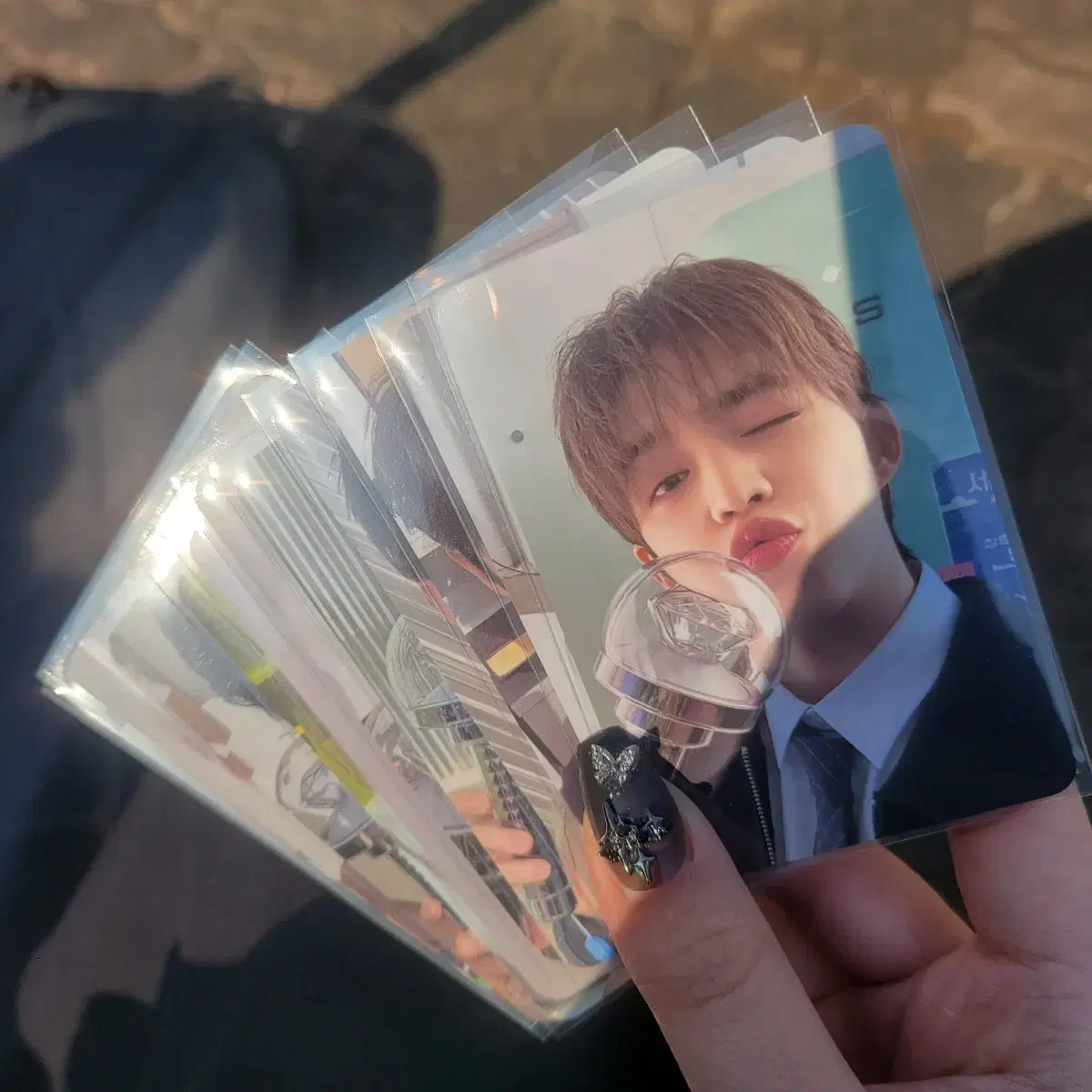 세븐틴 25캐랜 포카 분철 양도판매 캐럿존