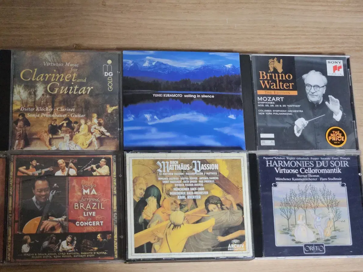 George Winston, Bruckner 등 CD음반들