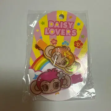 데이지 연인 앞머리 클립 루키 & 민키