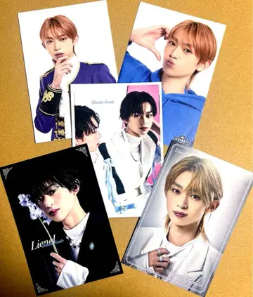 Lienel 리넬 켄도 슌타 엽서 포스카 리리베 혜택 5장 A