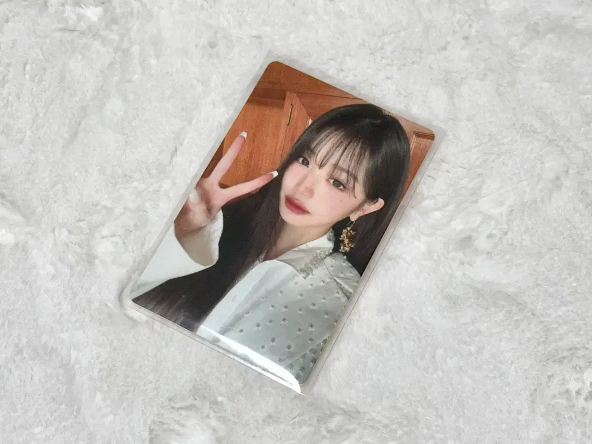 아이브 원영 잡지 포카