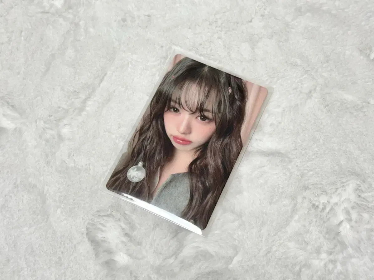 아이브 원영 잡지 포카