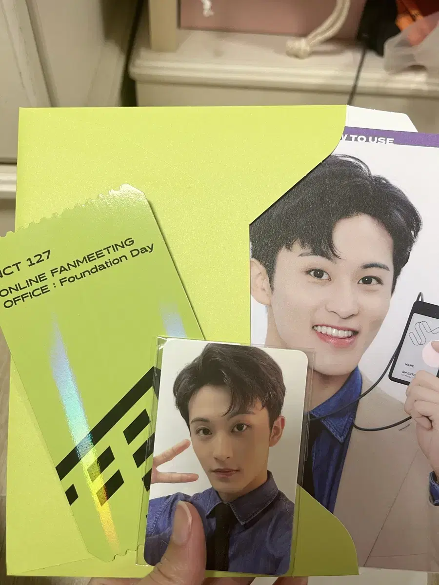 Nct 드림 127 굿즈 마크 해찬 제노 정우 렌티큘러 포카 스티커