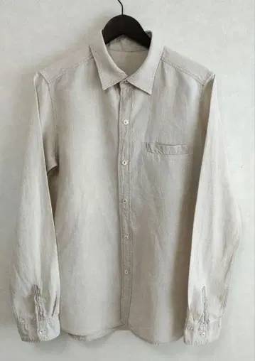 nest Robe Confect 하이 카운트 린넨 셔츠 L 내추럴