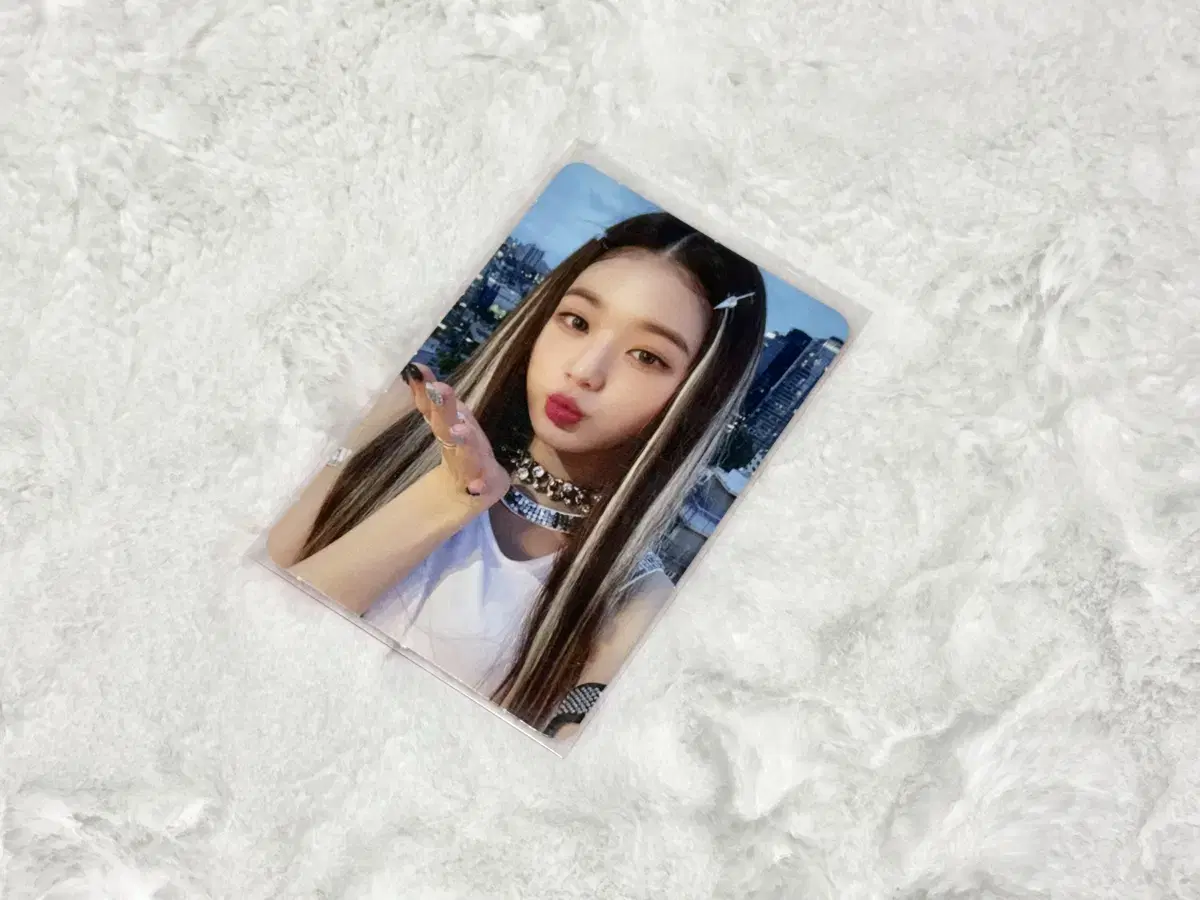 아이브 원영 애프터라이크 스스퀘 포카