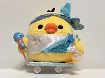 리락쿠마 타워 레코드 봉제 인형 키이로이 트리 아이돌 스케이트보드