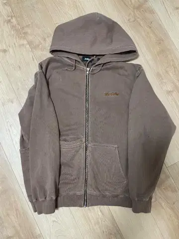 X LARGE 지퍼 후드티