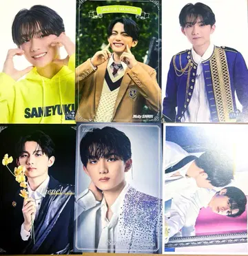 Lienel 리넬 고카와 마사유키 엽서 포스카 리리베 혜택 6장 A