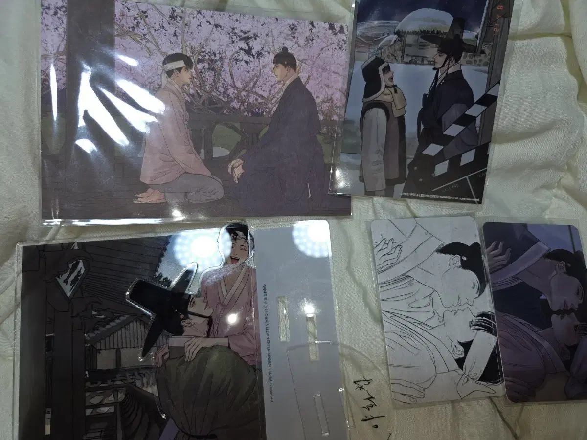 야화첩 단행본 2권 특전 일괄