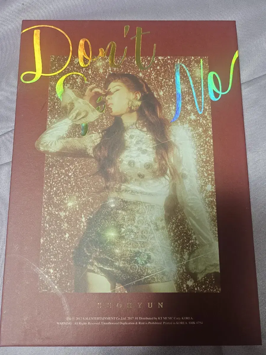 Seohyun girls generation album Not for sale Sign X
