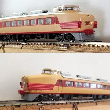 KATO 485계 기차 3량 N 게이지 철도 모형(정크)