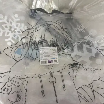 에반게리온 에바 겨울날 겨울 상하이 중국 한정판 아스카 쇼핑백