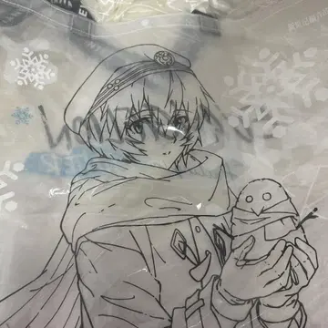 에반게리온 에바 겨울날 상하이 중국 한정판 쇼핑백 아야나미 레이