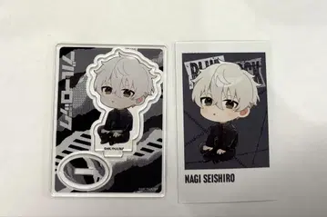 블루 록 AnimeJapan 중외광업 폴라 샷 미니 아크릴 나기