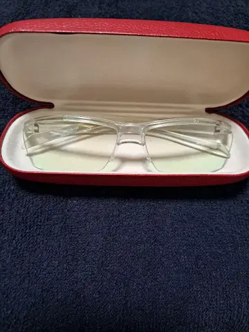 클리어 안경테 남성용 안경 일본제 패션 안경 무도수