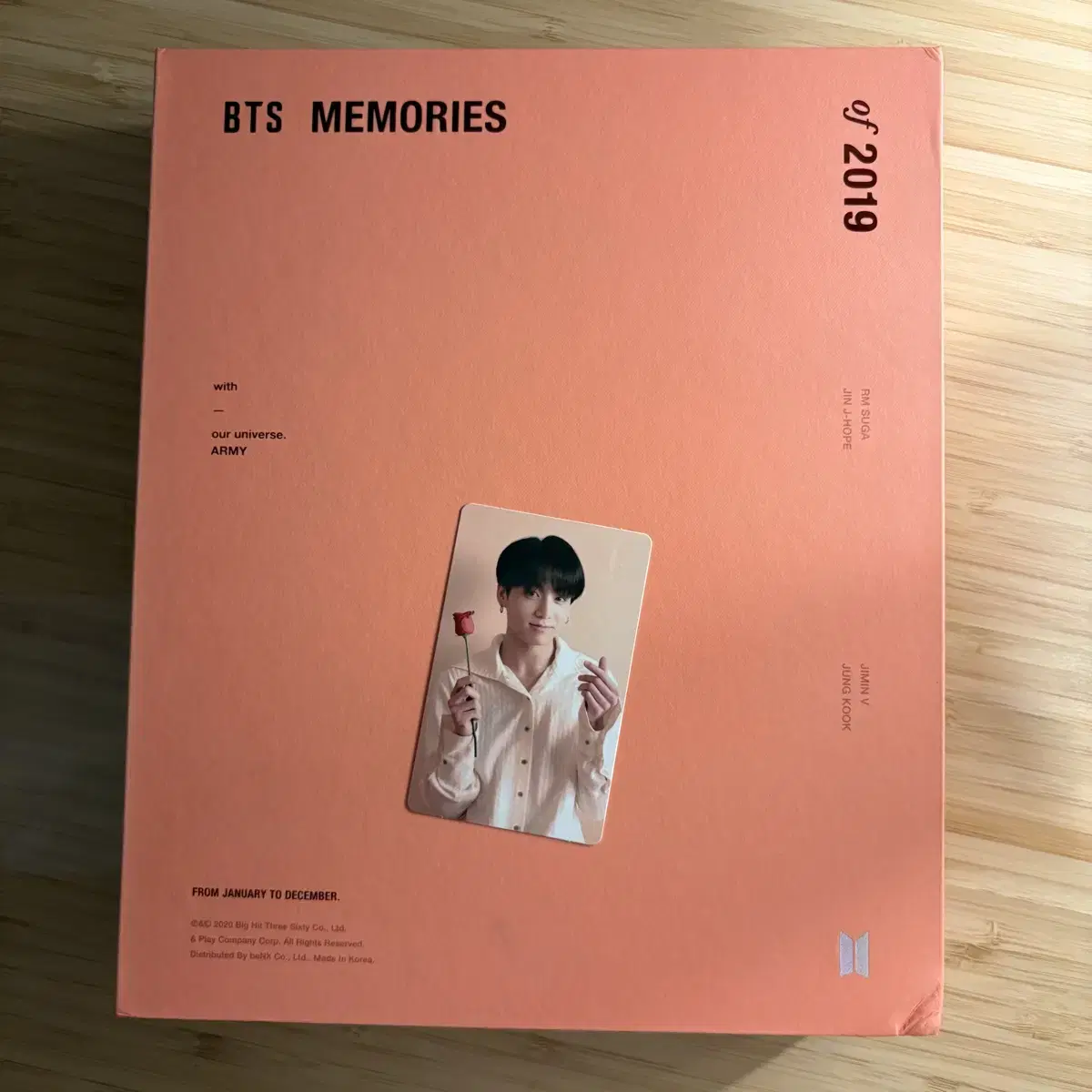 BTS MEMORIES 2019 (포카 : 정국)