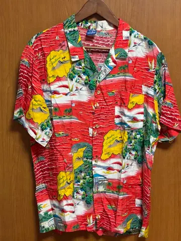 ocean pacific 알로하 셔츠 빈티지 Made in USA